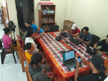pedaftaran IKD warga desa suwug